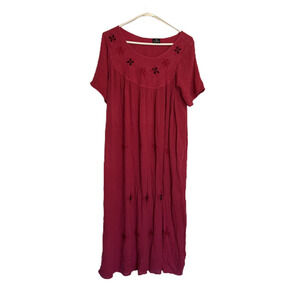 FEELINGS pink casual cover up dress free size